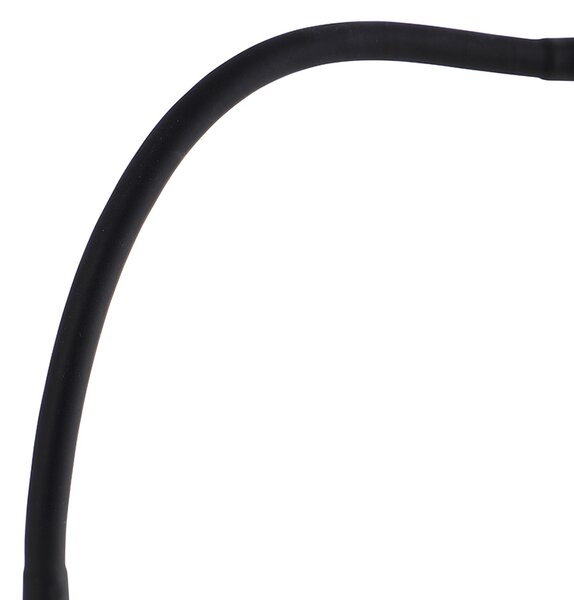 Lampă de masă de design neagră, cu LED inclus, cu dimmer tactil - Palka