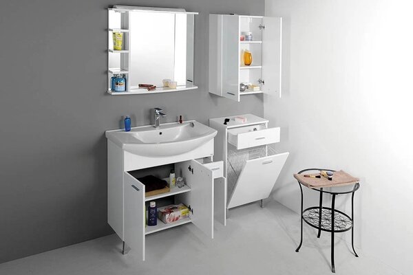 Aqualine Aqualine, dulap superior ZOJA/KERAMIA FRESH 50x76x23cm, alb, 51302