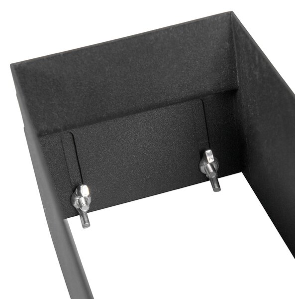 Spotlight inteligent îngropat negru incl. 2 Wifi GU10 Trimless - Oneon 2