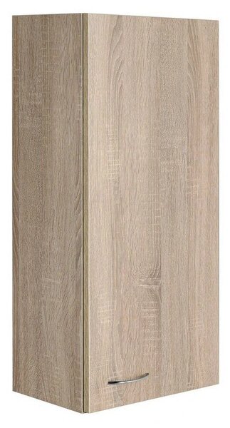 Aqualine Aqualine, dulap superior ZOJA/KERAMIA FRESH 35x76x23cm, stejar platinat, 50336