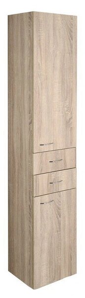 Aqualine Aqualine, dulap înalt ZOJA/KERAMIA FRESH 35x184x29cm, stejar platină, 51222