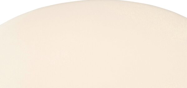 Lampă de podea pentru exterior neagră cu abajur alb IP65 25 cm - Virginia