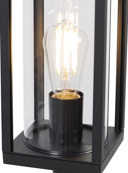 Lampă de podea industrială pentru exterior neagră 100 cm IP44 - Charlois