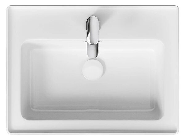 Cersanit - Dulap chiuveta Crea 60cm, alb lucios, S924-003
