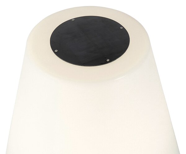 Lampă de podea modernă pentru exterior neagră IP44 cu LED pe solar - Virginia