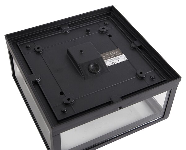 Plafoniera industriala neagra IP44 cu 2 lumini - Charlois