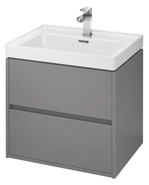 Cersanit - Dulap chiuveta Crea 60cm, gri, S924-016