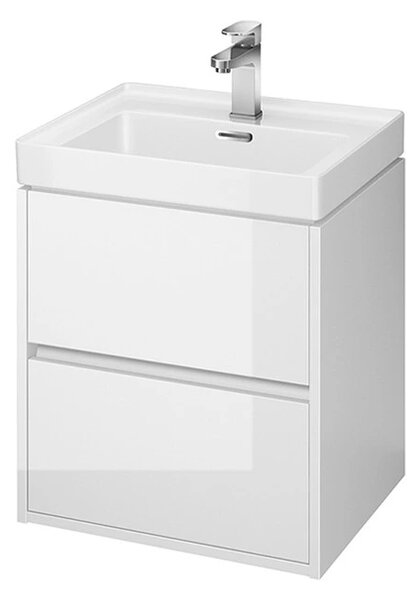 Cersanit - Dulap chiuveta Crea 50cm, alb lucios, S924-002