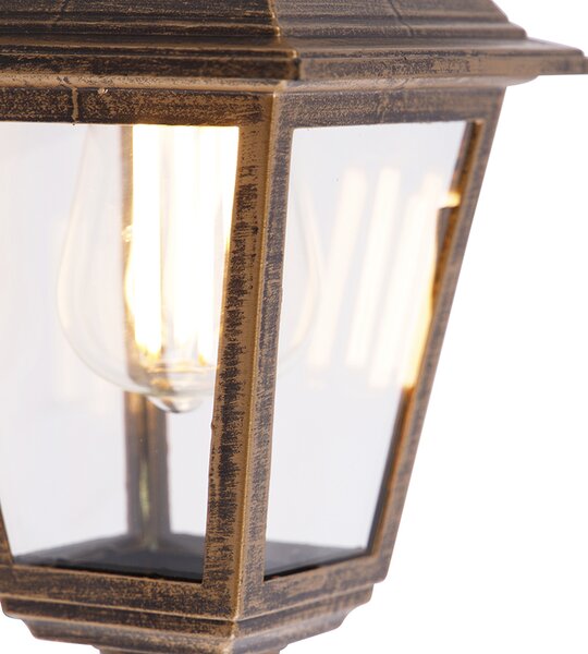 Lampă de perete pentru exterior auriu antic IP44 - Capital