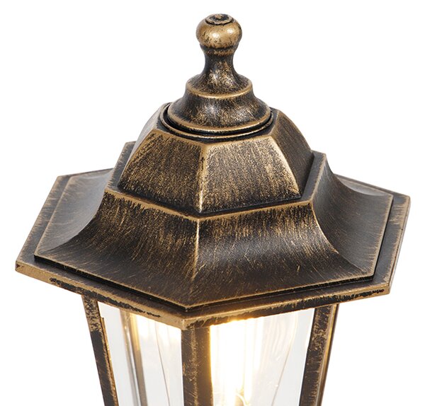 Lampă de exterior aur antic 42 cm IP44 - New Haven