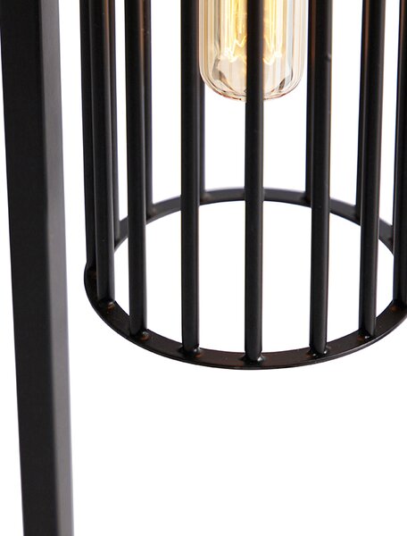 Lampă de masă modernă neagră - Balenco Wazo