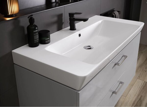 Cersanit - SET B280 LARA MILLE SLIM 60 (DULAP + LAVOAR), Nuc, S801-319-DSM