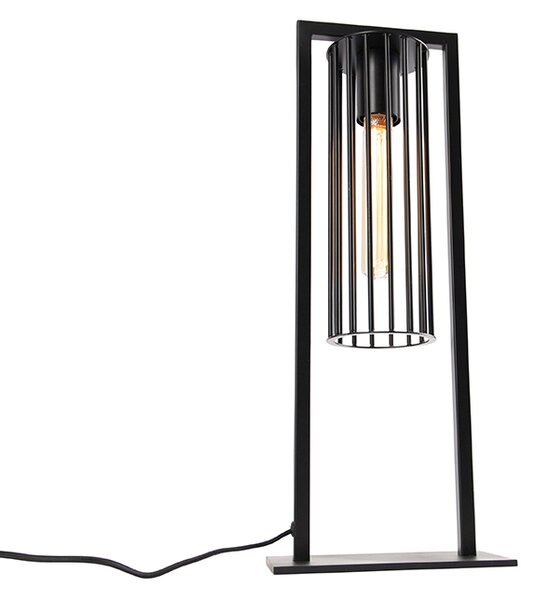 Lampă de masă modernă neagră - Balenco Wazo