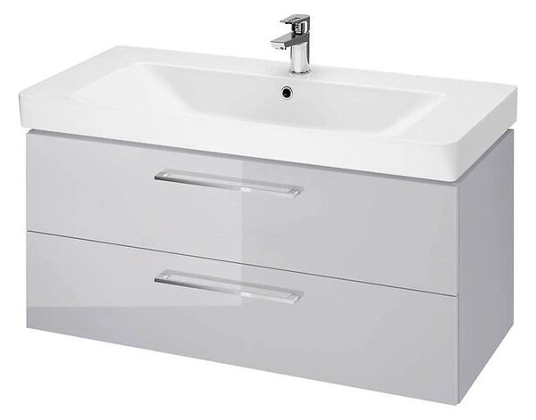 Cersanit - SET B332 LARA MILLE 100cm (DULAP + LAVOAR), gri, S801-332-DSM