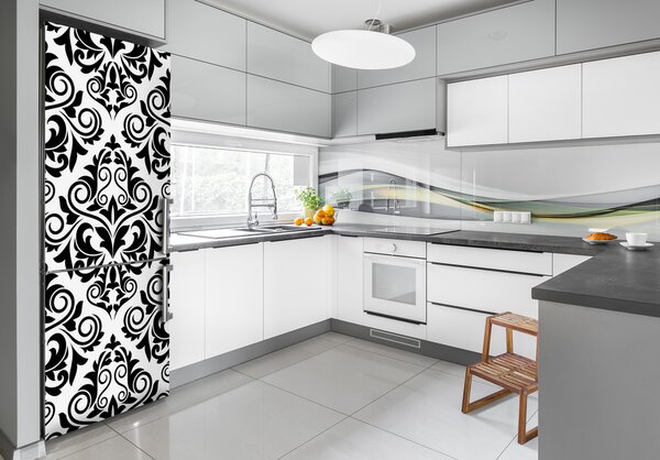 Foto Autocolant pentru piele al frigiderului ornamente