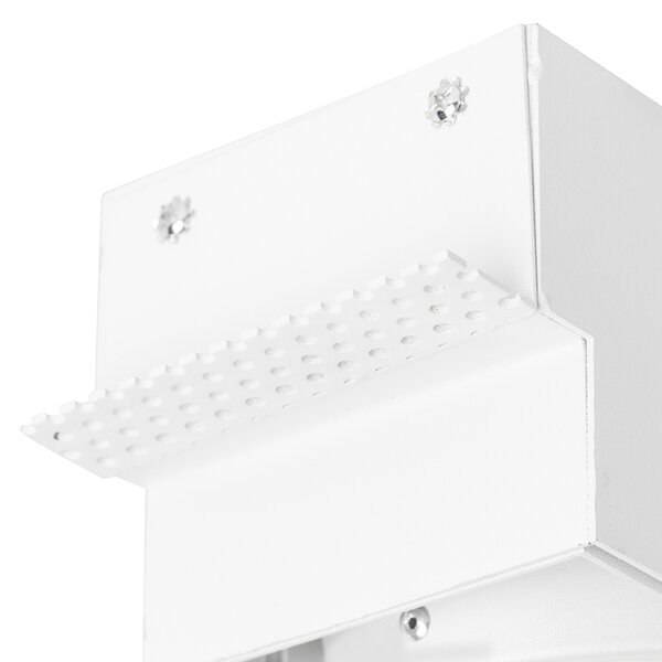 Spot încastrat inteligent alb fără ramă, incl. 2 WiFi GU10 - Oneon 2