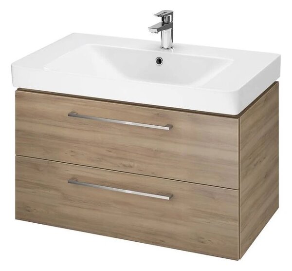 Cersanit - SET B280 LARA MILLE SLIM 60 (DULAP + LAVOAR), Nuc, S801-319-DSM