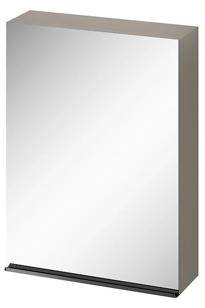 Cersanit - dulap suspendat cu oglinda VIRGO 60cm, gri-negru, S522-016