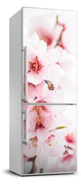 Autocolant pe frigider flori de migdale