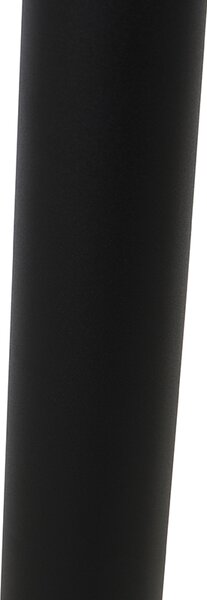 Lampă de exterior cu picior negru cu glob clar 100 cm IP44 - Sfera