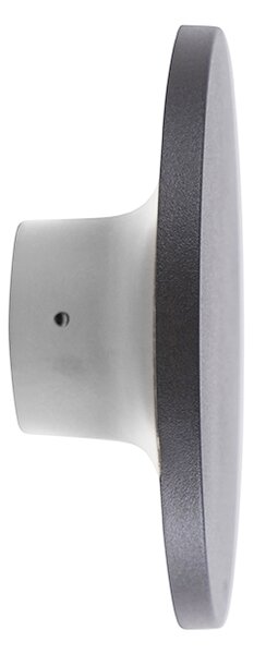 Aplică de perete de design gri 16,5 cm cu LED - Skyf