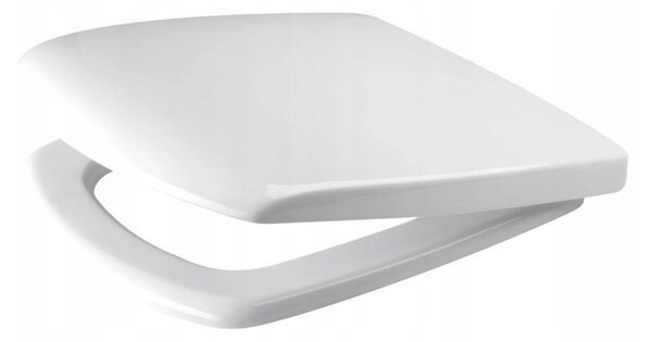 Cersanit Carina Clean On, vas WC suspendat + scaun WC antibacterian duroplast, set 548, alb, K701-033