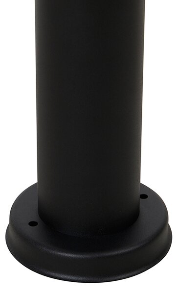 Lampă de podea de exterior neagră cu sferă din plastic 50 cm IP44 - Sfera