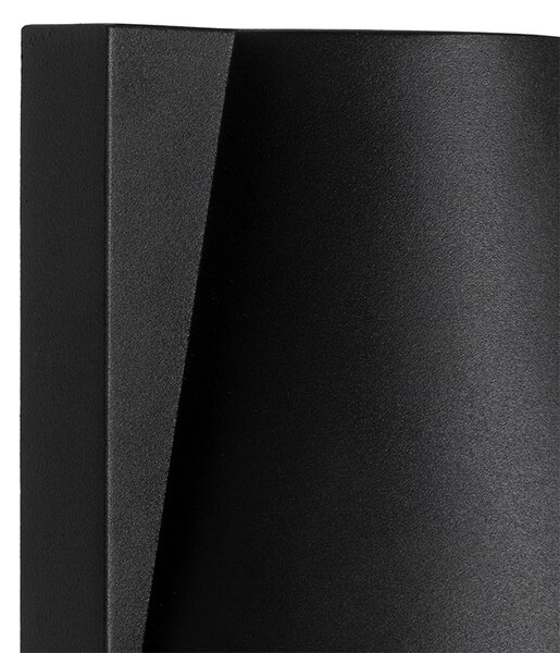 Lampă de podea industrială pentru exterior neagră IP44 - Femke