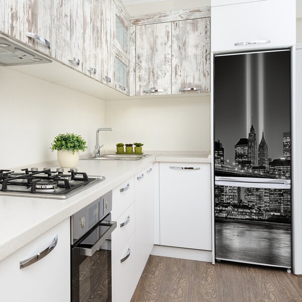 Autocolant pe frigider Manhattan New York City