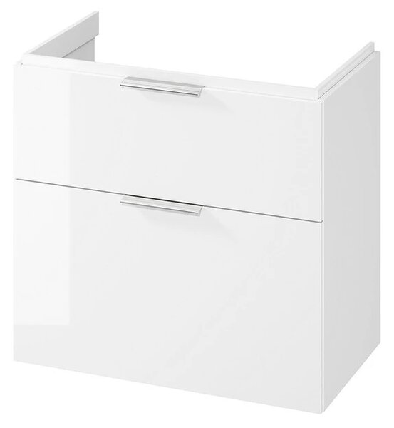 Cersanit City, dulap chiuveta 80x45x72 cm, alb lucios, S584-018-DSM