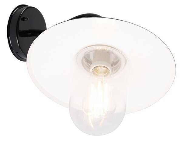 Lampa de perete exterioară modernă neagră IP44 - Kansas