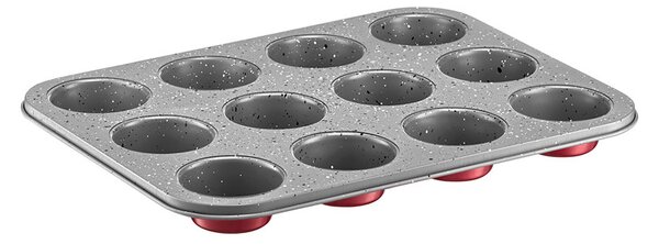 Forma briose 35x26.5x3cm, 12 portii, cu invelis Non-stick, Cherry
