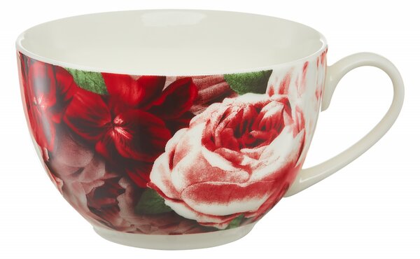Set servire ceai sau cafea, 12 piese, 6 persoane, Peony