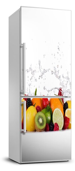 Autocolant pe frigider fruct