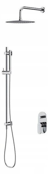 Cersanit Crea - set B257 set dus ascuns, crom, S952-008