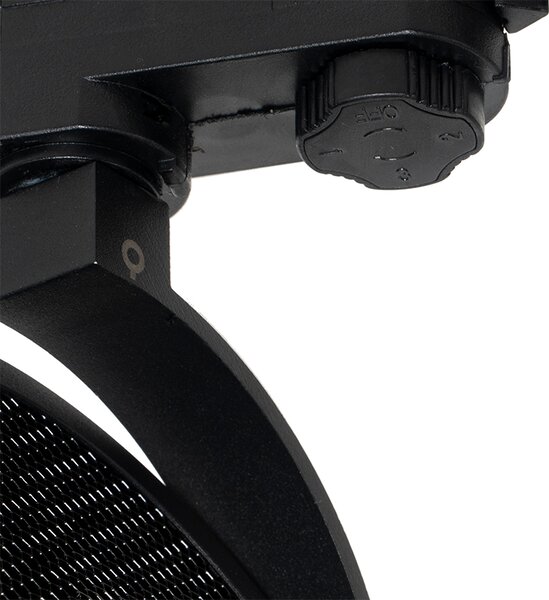 Spot trifazic modern negru - Master 111 Honey
