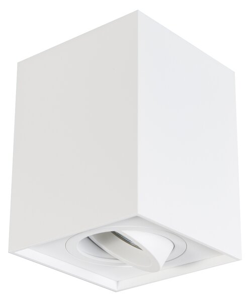 Spot de perete alb reglabil - Quadro 1 Up