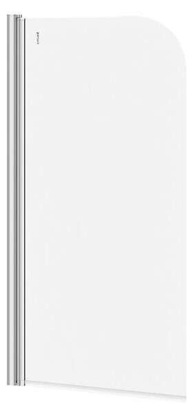 Cersanit Easy New, paravan de baie cu 1 aripa 70(lungime) x 140(inaltime) cm, sticla transparenta, profil cromat, S301-289
