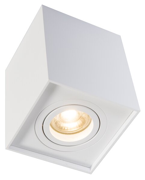 Spot de perete alb reglabil - Quadro 1 Up