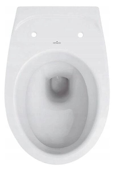 Cersanit DELFI - vas WC suspendat + scaun antibacterian din duroplast, alb, K97-133