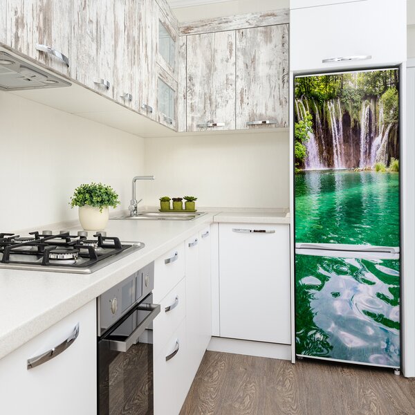 Autocolant pe frigider Lacurile Plitvice