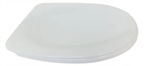 Cersanit Delfi, scaun duroplast antibacterian, alb, K98-0001