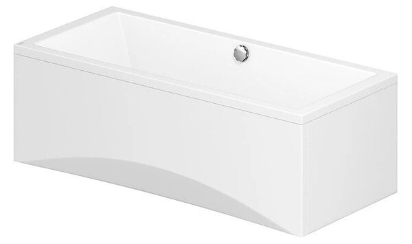 Cersanit Intro, cada acril 180x80cm + picioare, alb, S301-222