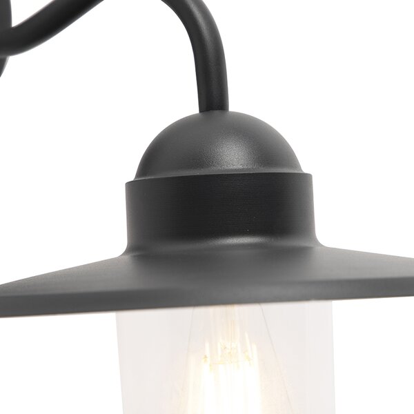 Lampă de perete exterioară rustică gri închis IP44 - Kansas