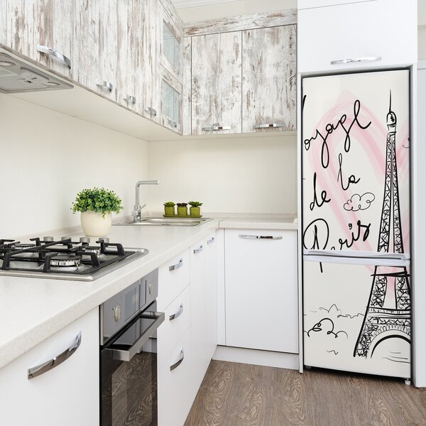 Autocolant pe frigider Turnul Eiffel din Paris