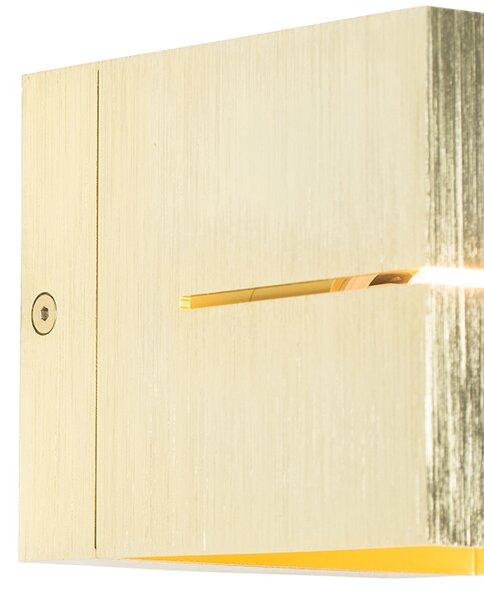 Aplica modernă aurie 9,7 cm - Transfer Groove