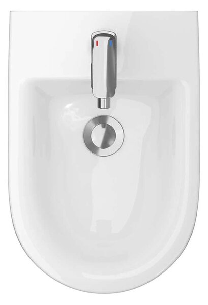 Bideu suspendat Cersanit Inverto 52 x 35,5 cm, alb, K671-002