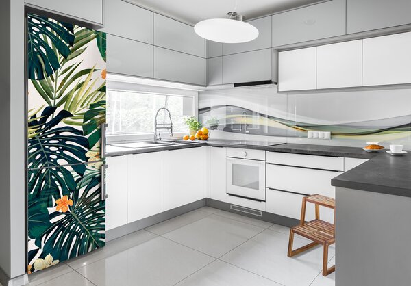 Autocolant frigider acasă model Hawaii