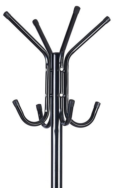Cuier haine tip pom Piero metal negru D44x181cm