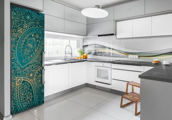 Autocolant pe frigider ornamente